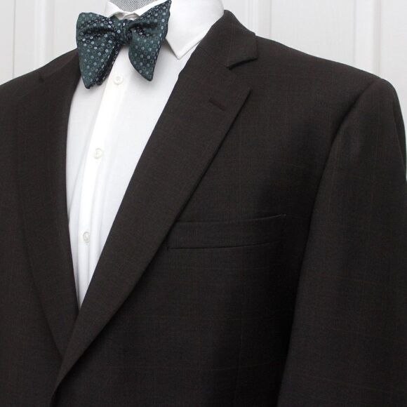 NWT Men's Self tied Bow Tie Forest Green Silk Butterfly Bowtie big bow tie S551 - Picture 7 of 15